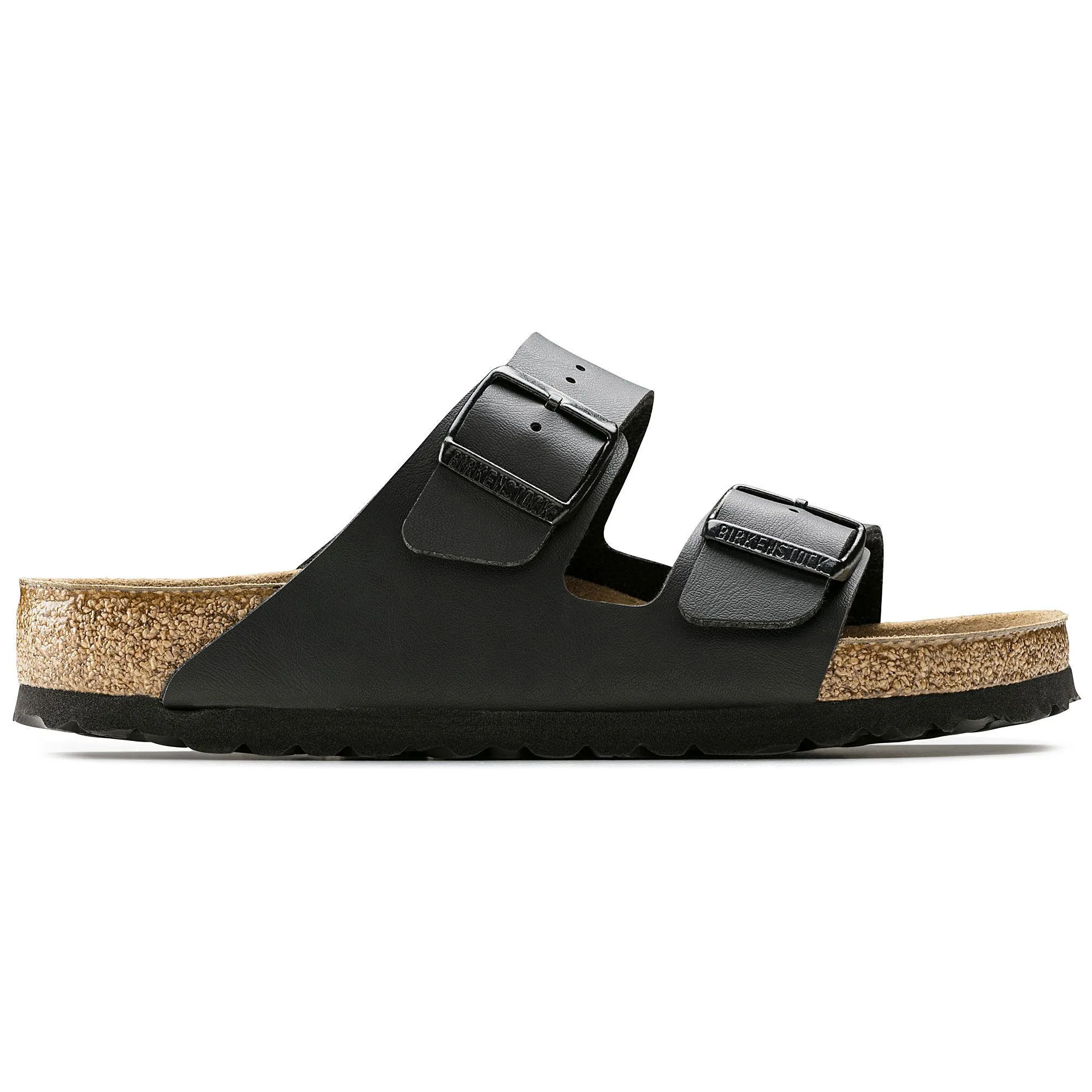 BIRKENSTOCK ARIZONA SOFT FOOTBED BLACK BIRKO-FLOR REGULAR UNISEX