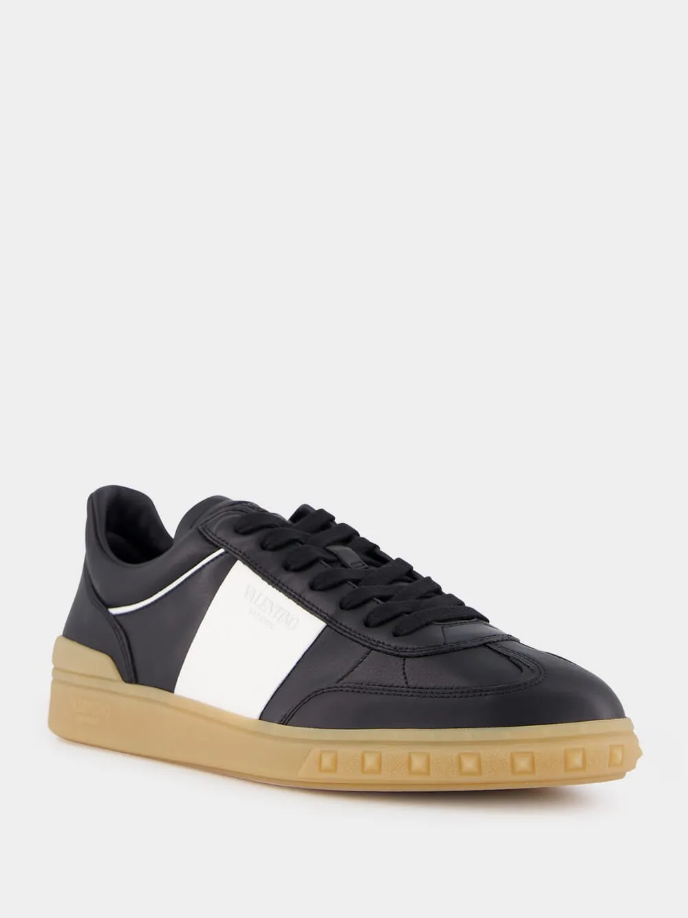 Black Upvillage Low Top Trainer