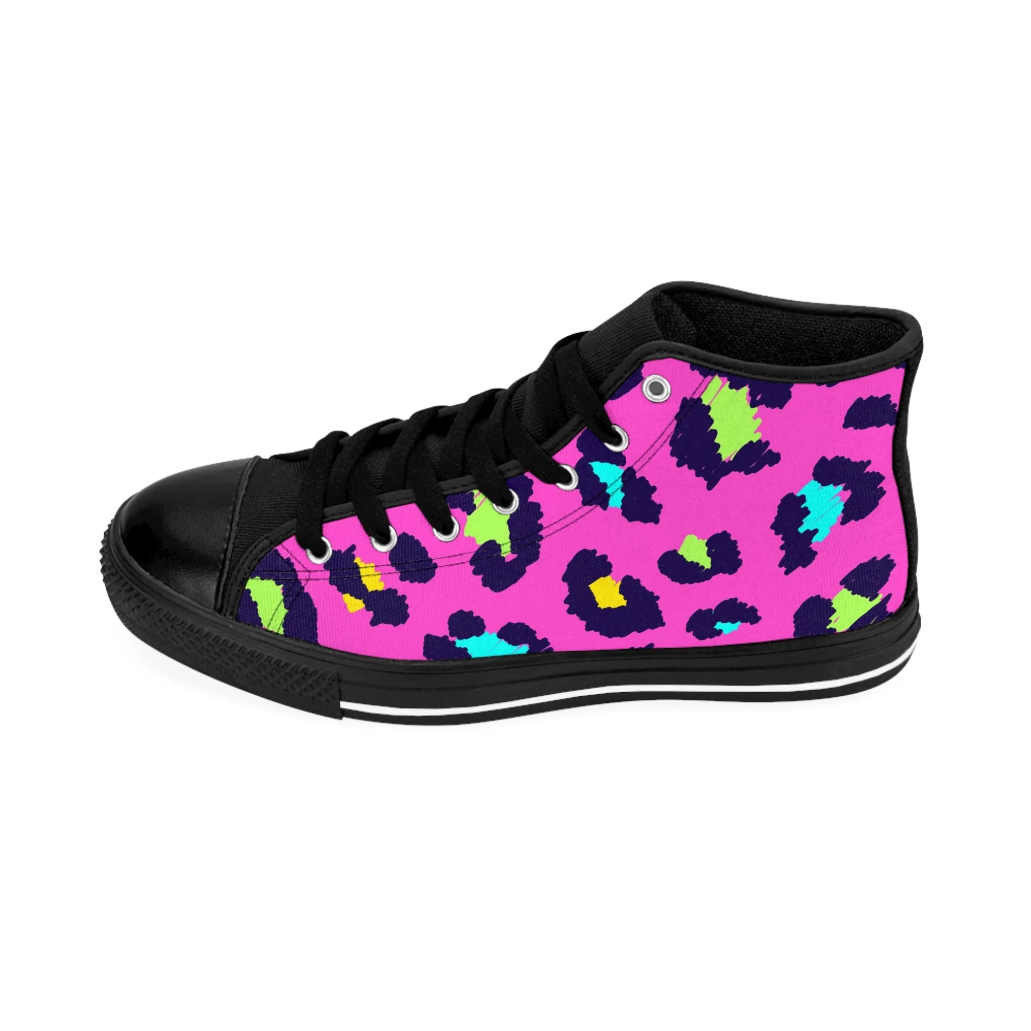 Cheetah print Women's Classic Sneakers