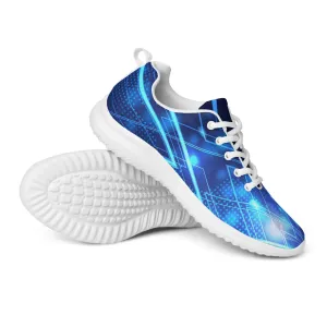 DASH Blue Circuit Women’s Athletic Shoes Lightweight Breathable Design by IOBI Original Apparel