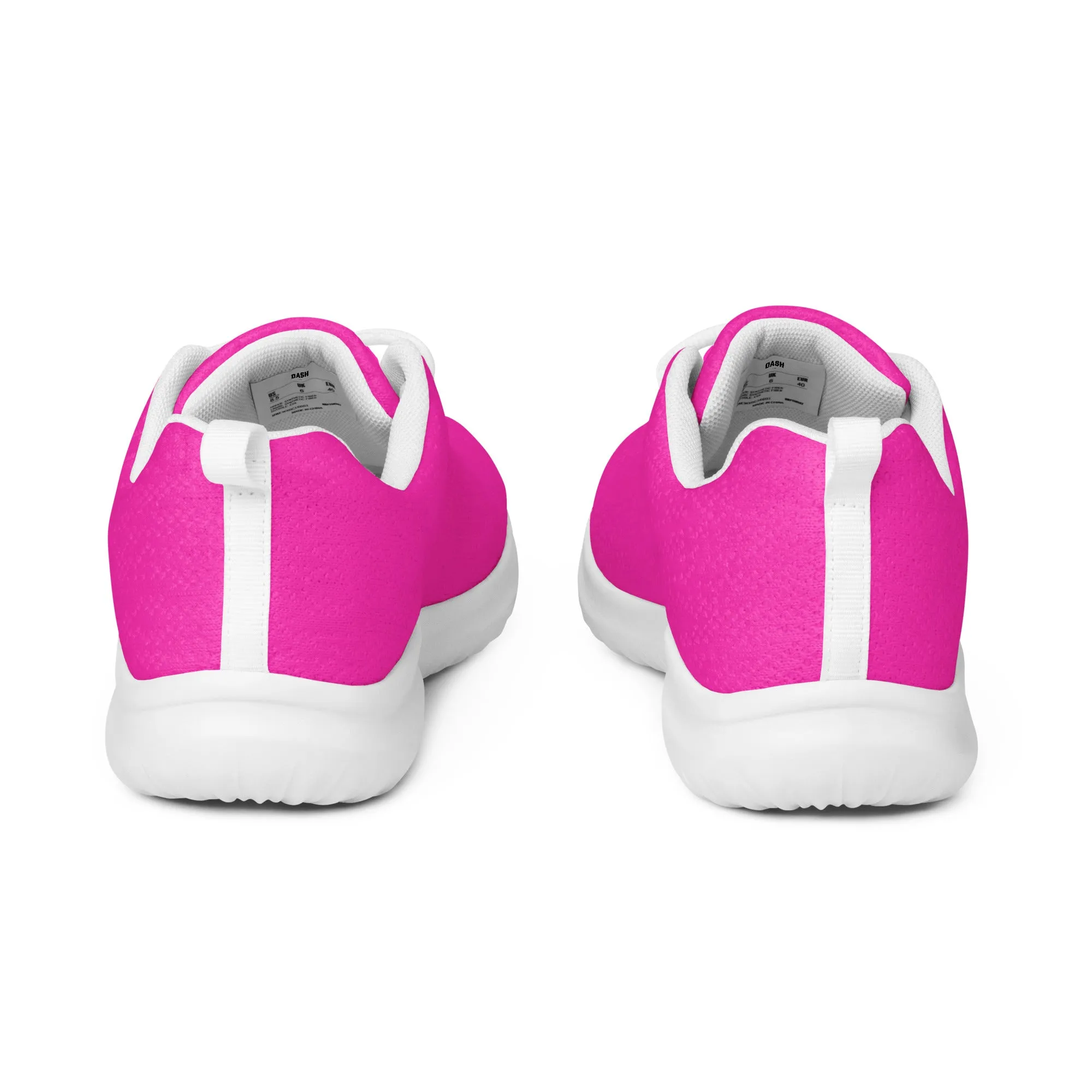 DASH Magenta Women’s Athletic Shoes Lightweight Breathable Design by IOBI Original Apparel