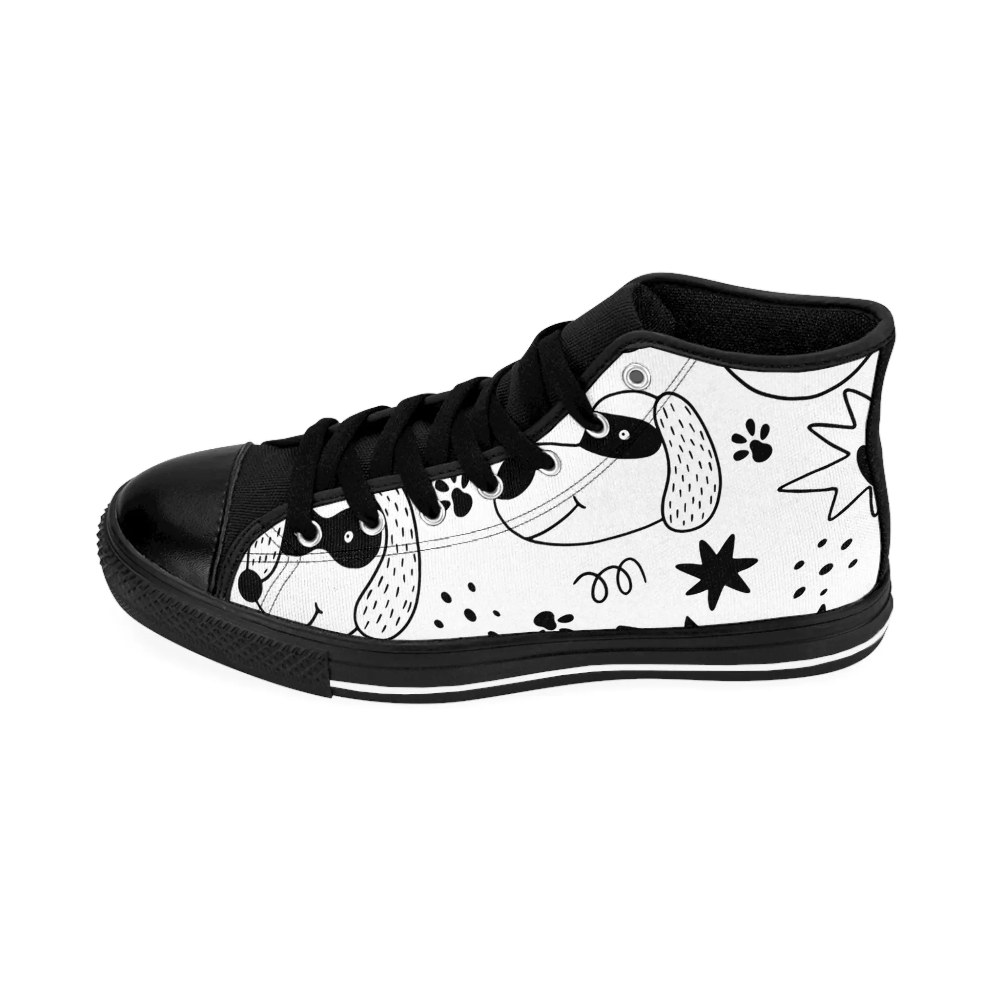 Doodle Dogs & Cats - Inovax Women's Classic Sneakers