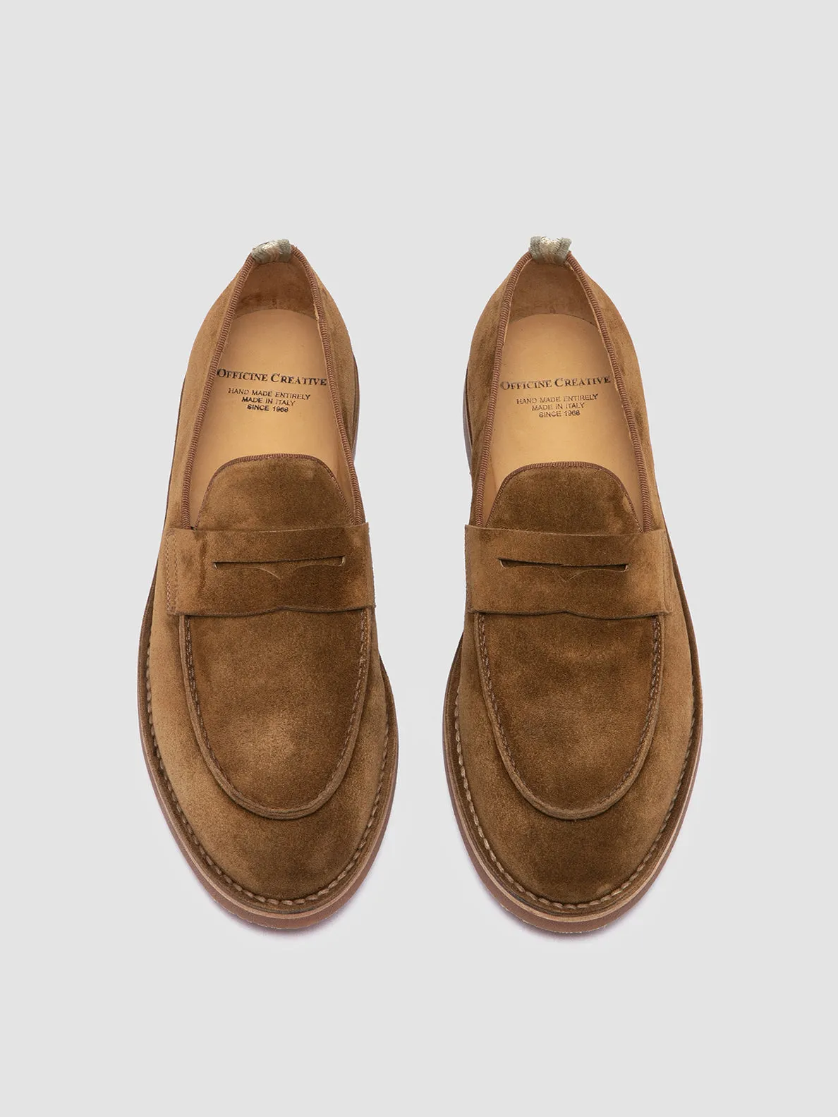 KENT 008 - Brown Suede Loafers