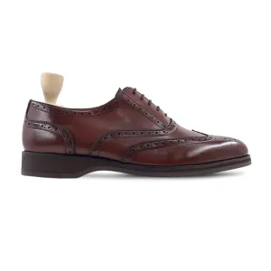 Lester - Men's Reddish Brown Calf Leather Oxford Shoe