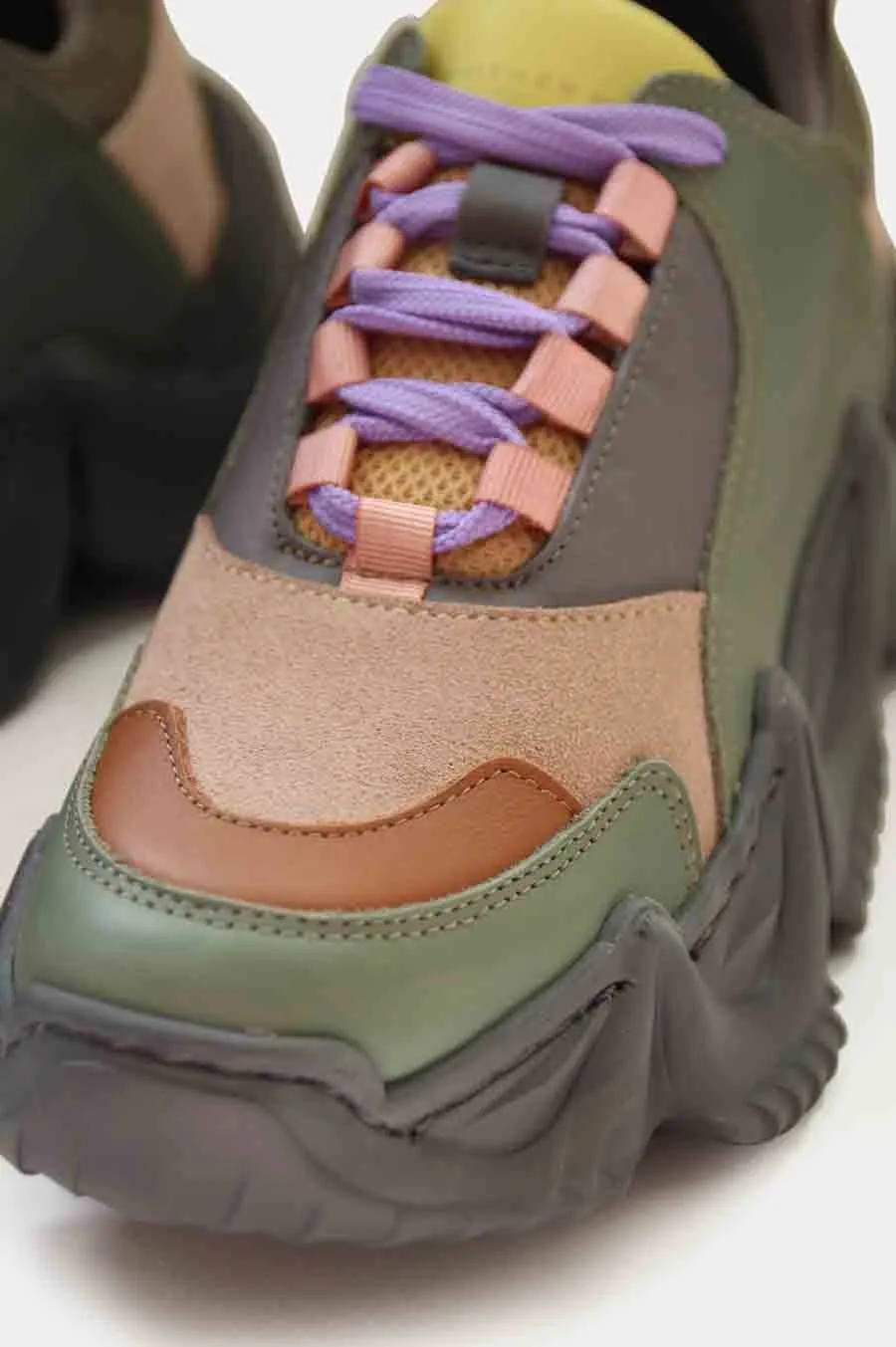 Lolly Sneakers Multi Army Green