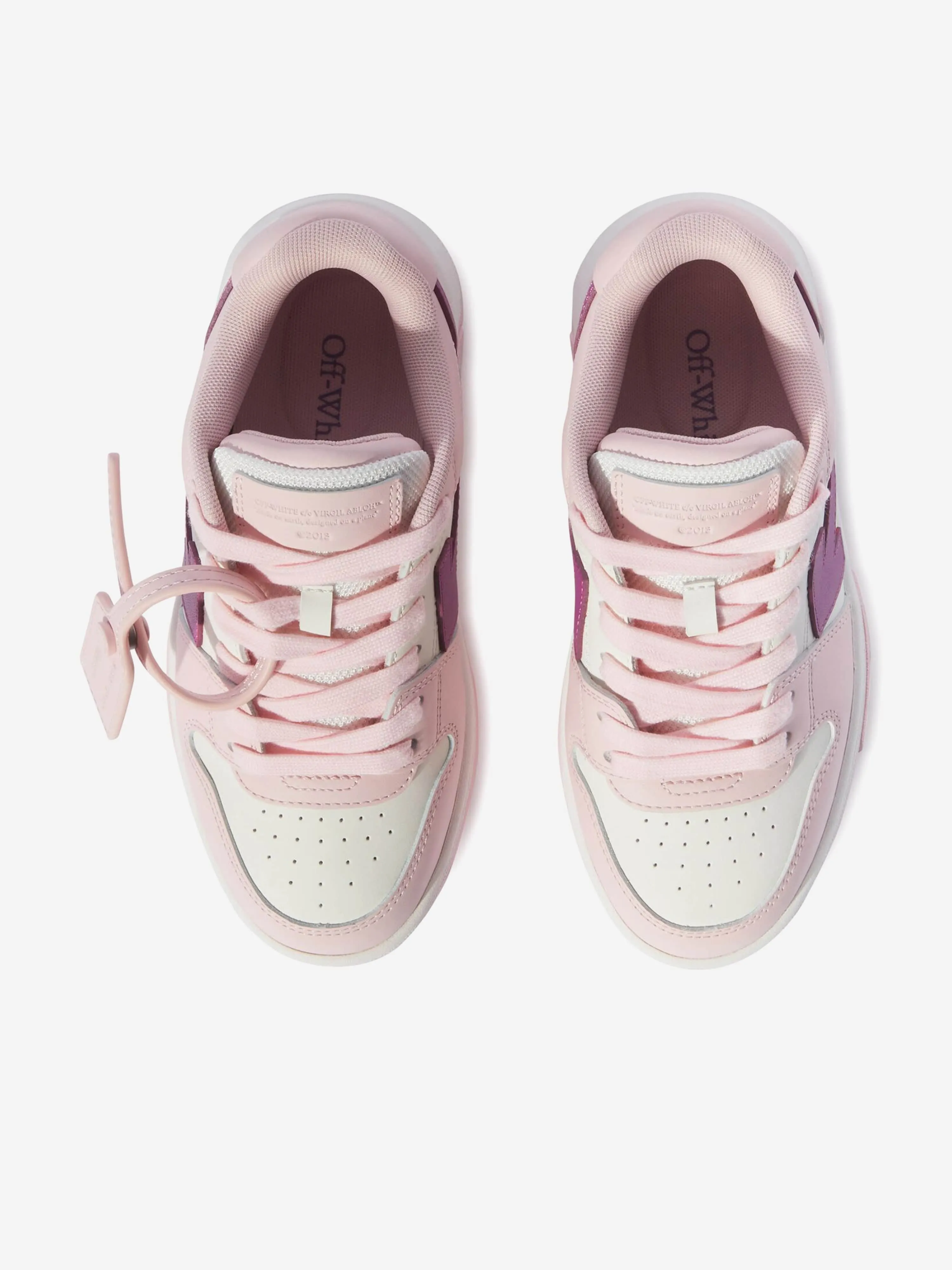 Off-White Girls Out Of Office Trainers in Pink