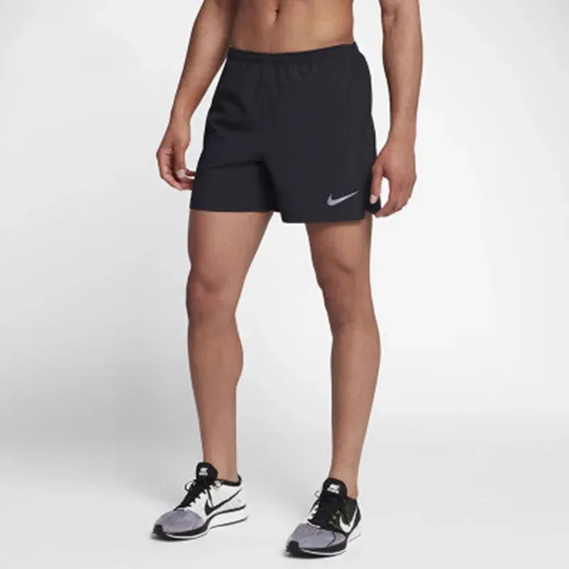 Original Nike Men's Quick Dry Running Shorts Casual Black Fitness Gear