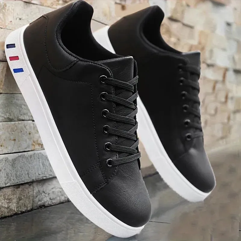 Royal Stride Luxe Leather Sneakers