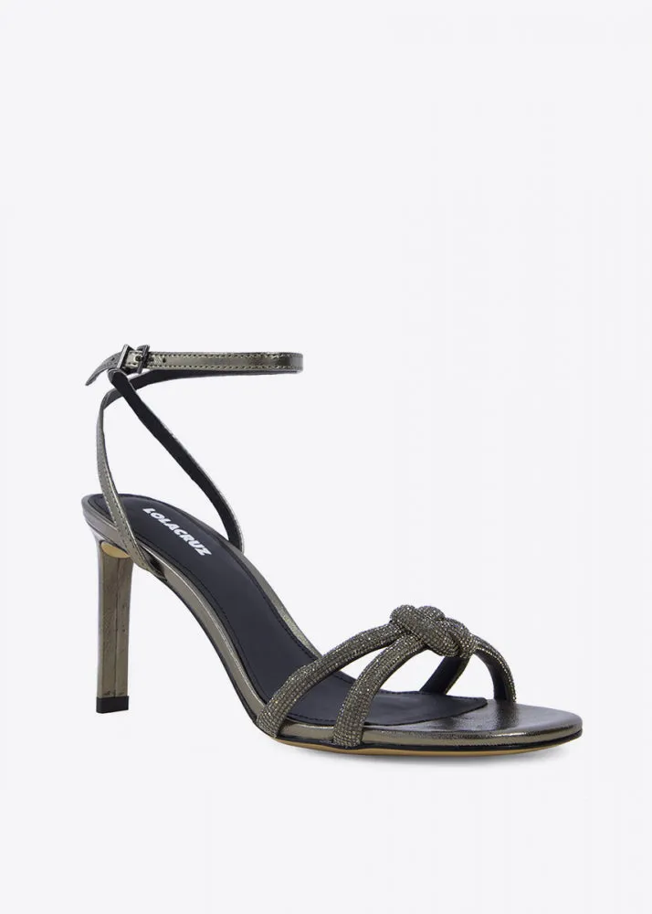 Safira Sandal - Gunmetal