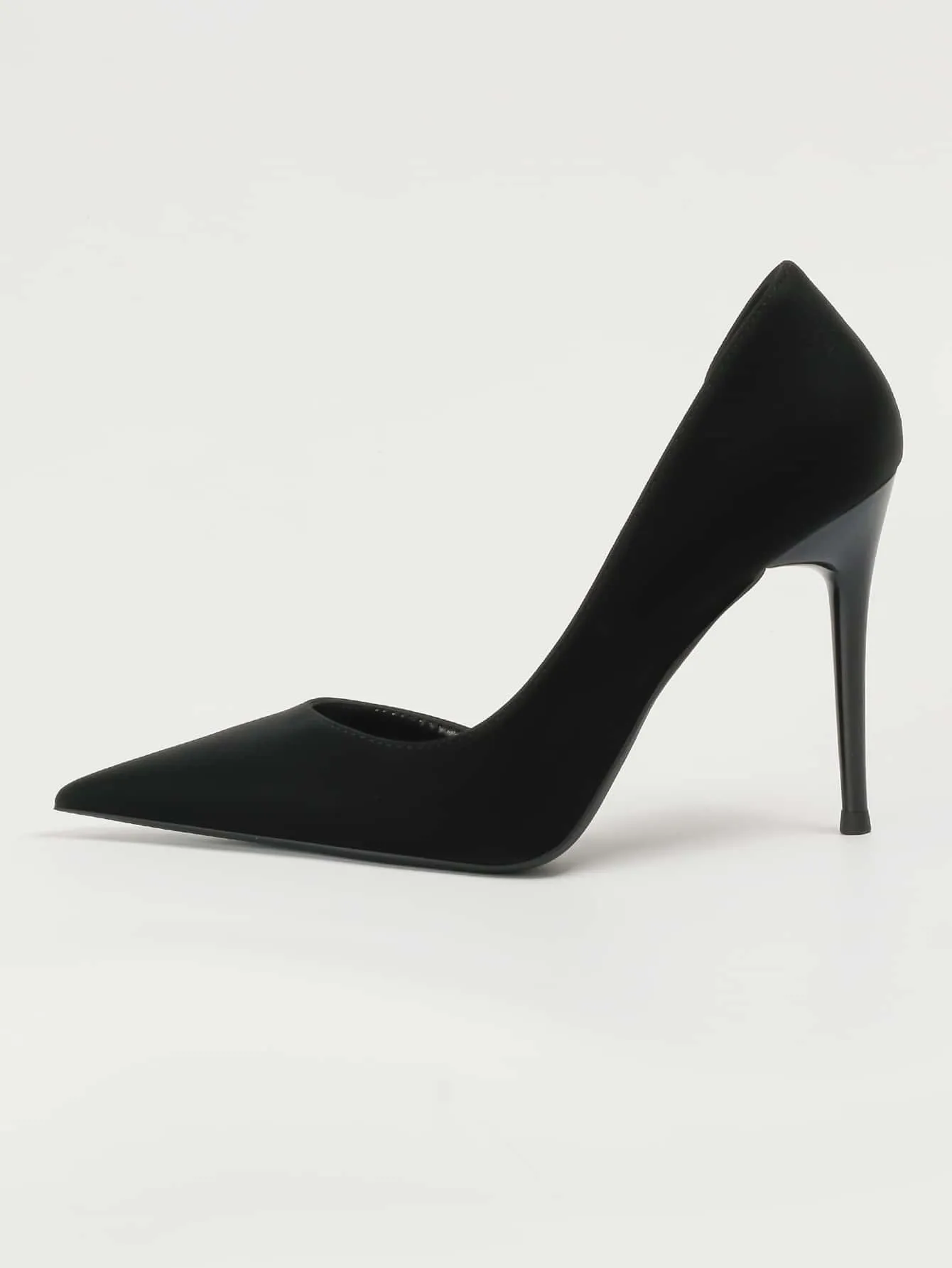 SHEIN Point Toe Stiletto Heeled Court Pumps