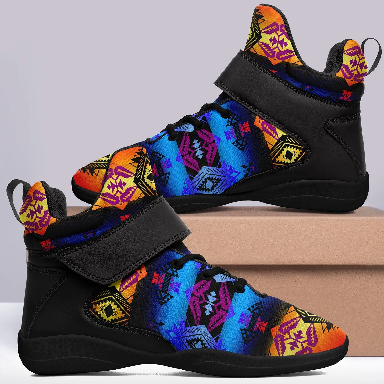 Sovereign Nation Sunset Ipottaa Basketball / Sport High Top Shoes