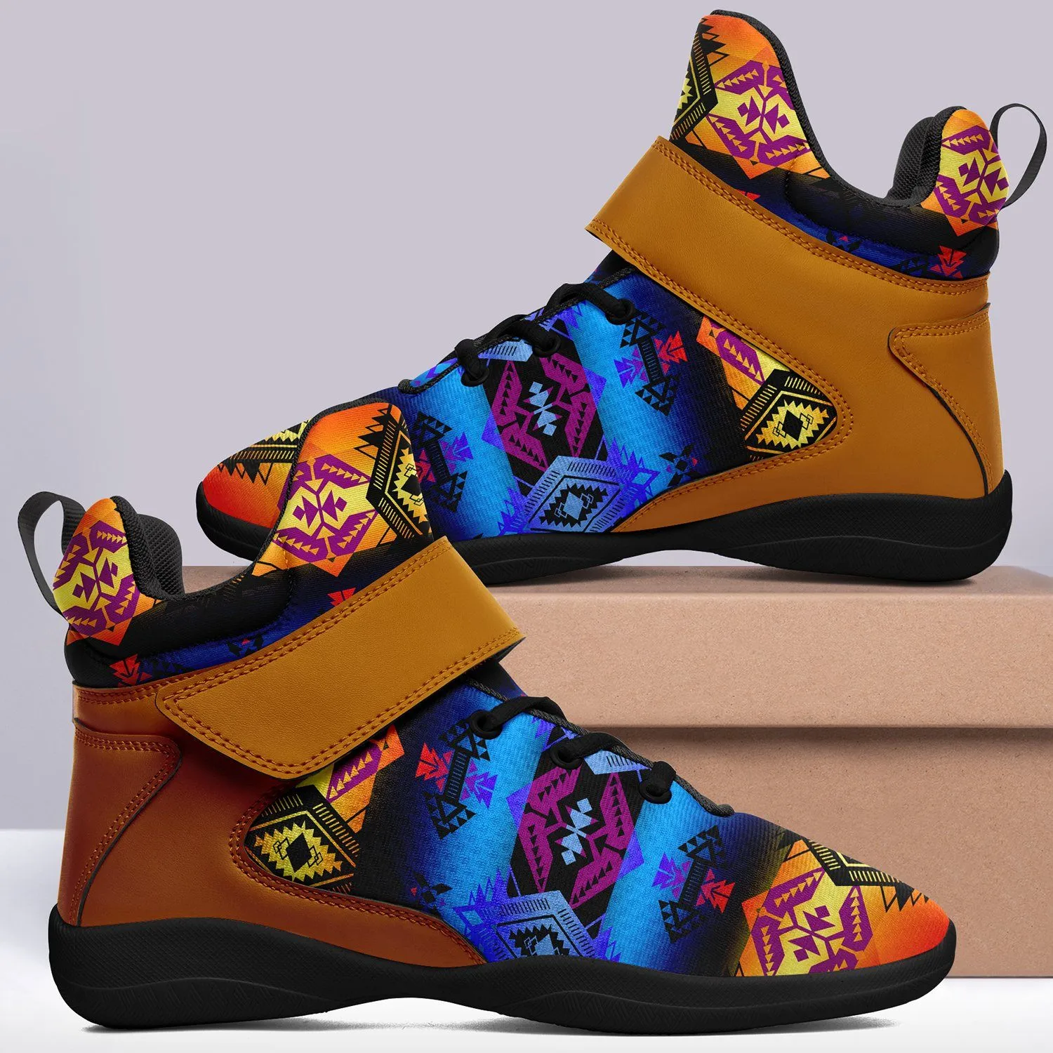 Sovereign Nation Sunset Ipottaa Basketball / Sport High Top Shoes