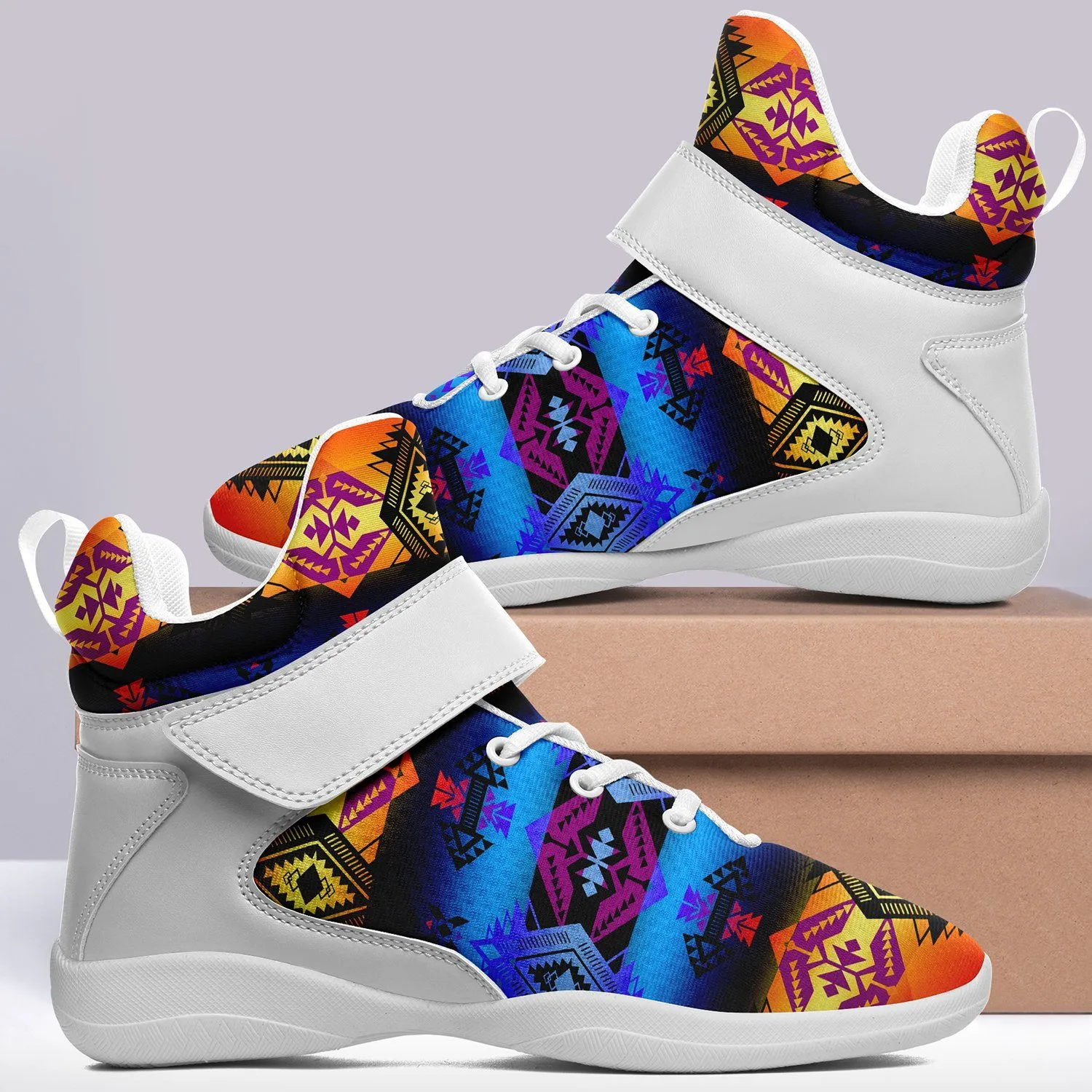 Sovereign Nation Sunset Ipottaa Basketball / Sport High Top Shoes