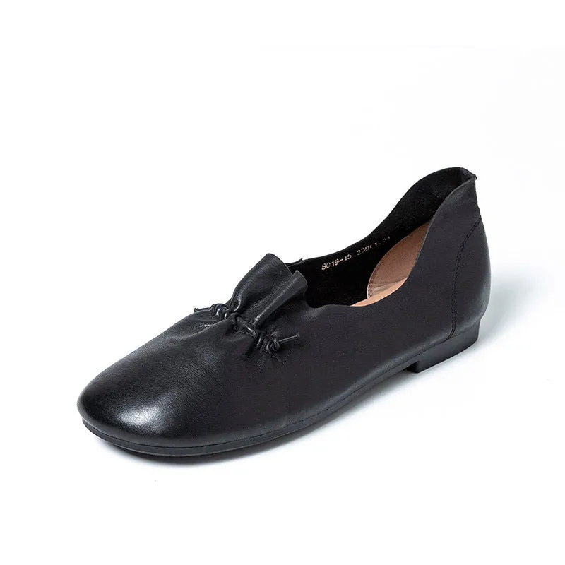 Spring Leisure Comfortable Leather Flats