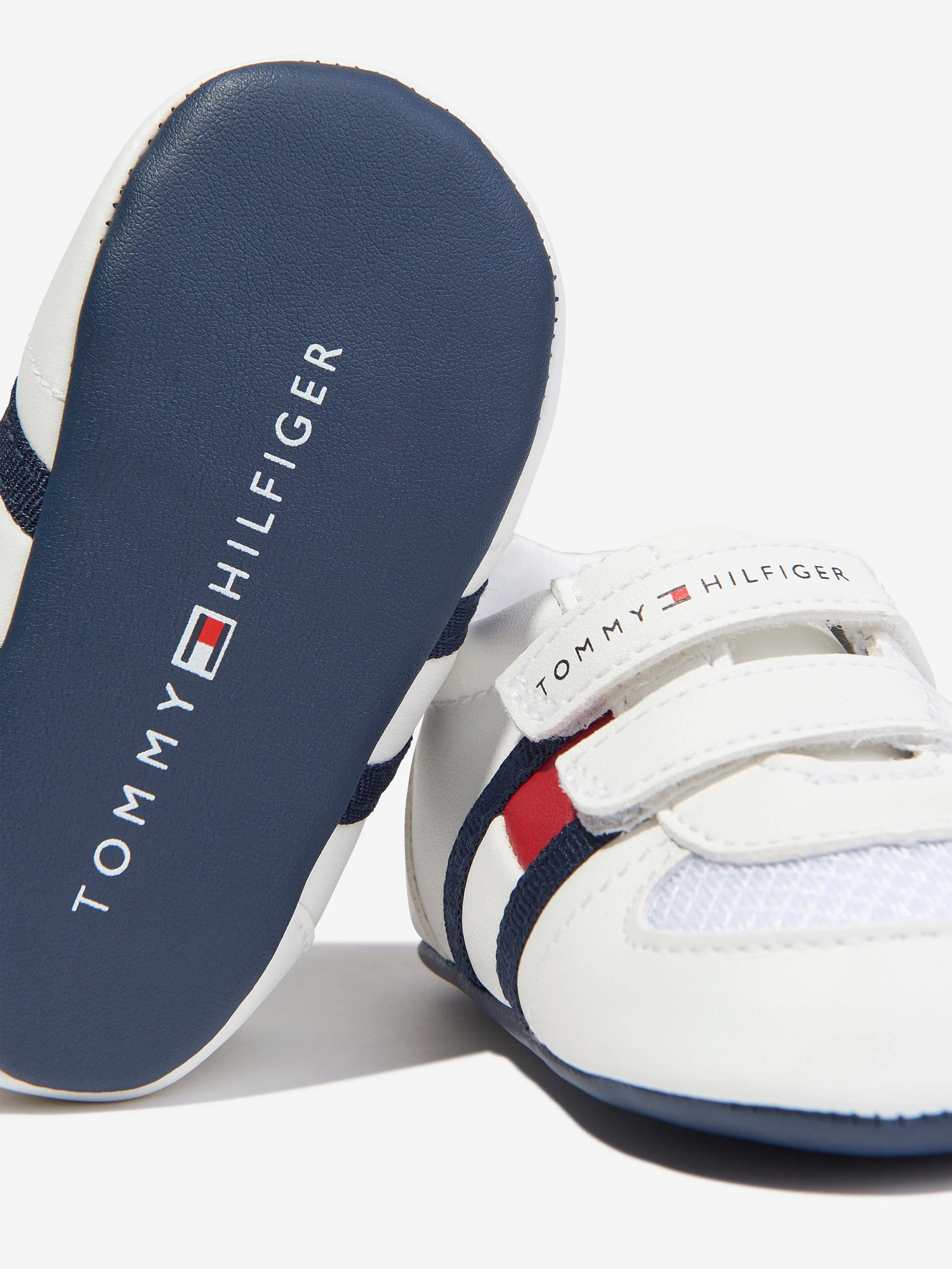 Tommy Hilfiger Baby Boys Velcro Strap Pre-Walker Trainers