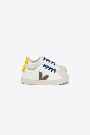 Veja Esplar Lace Girls Boys White Moonrock Tonic Trainer