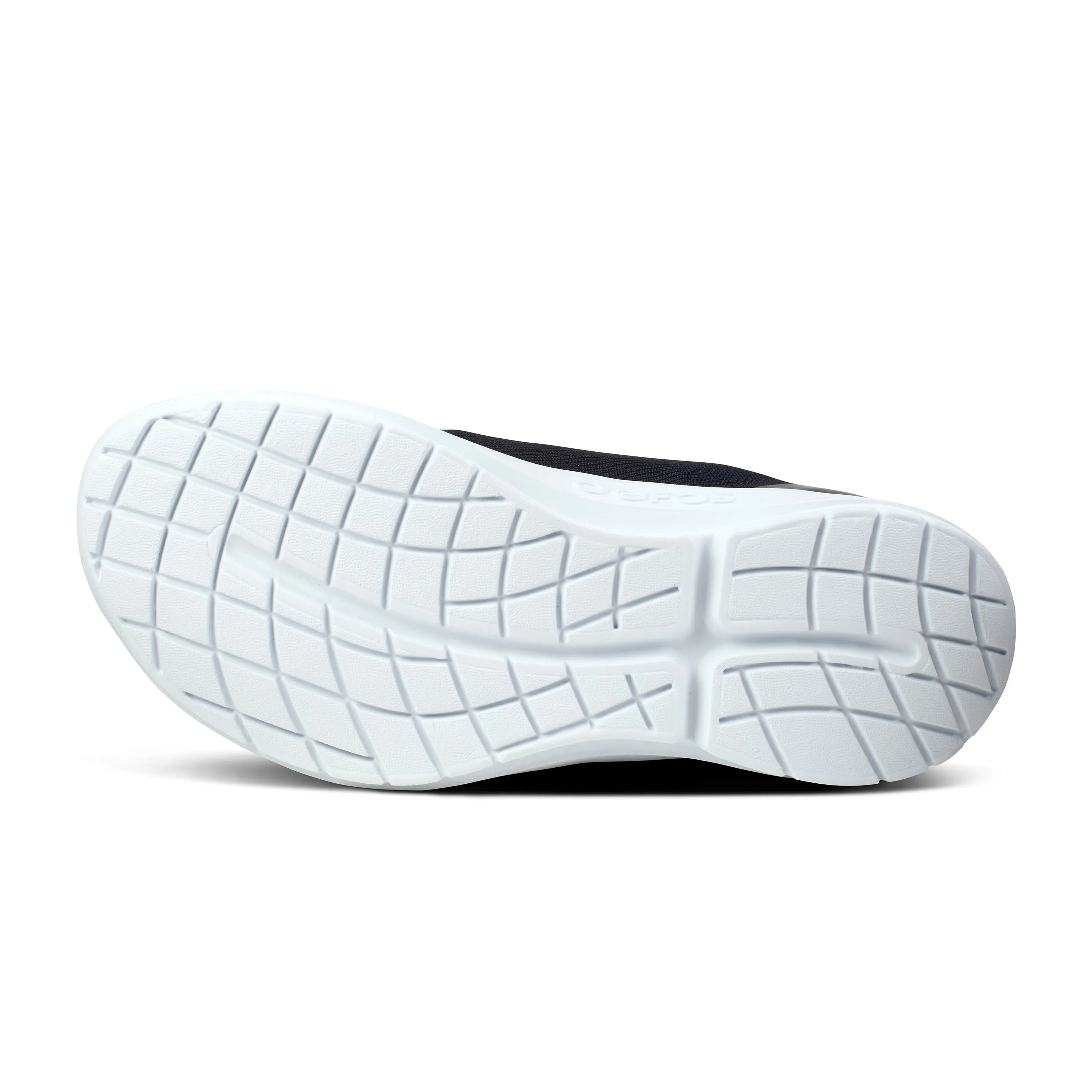 Women's Oofos OOmg Sport ls Low Shoe Color: White/ Black