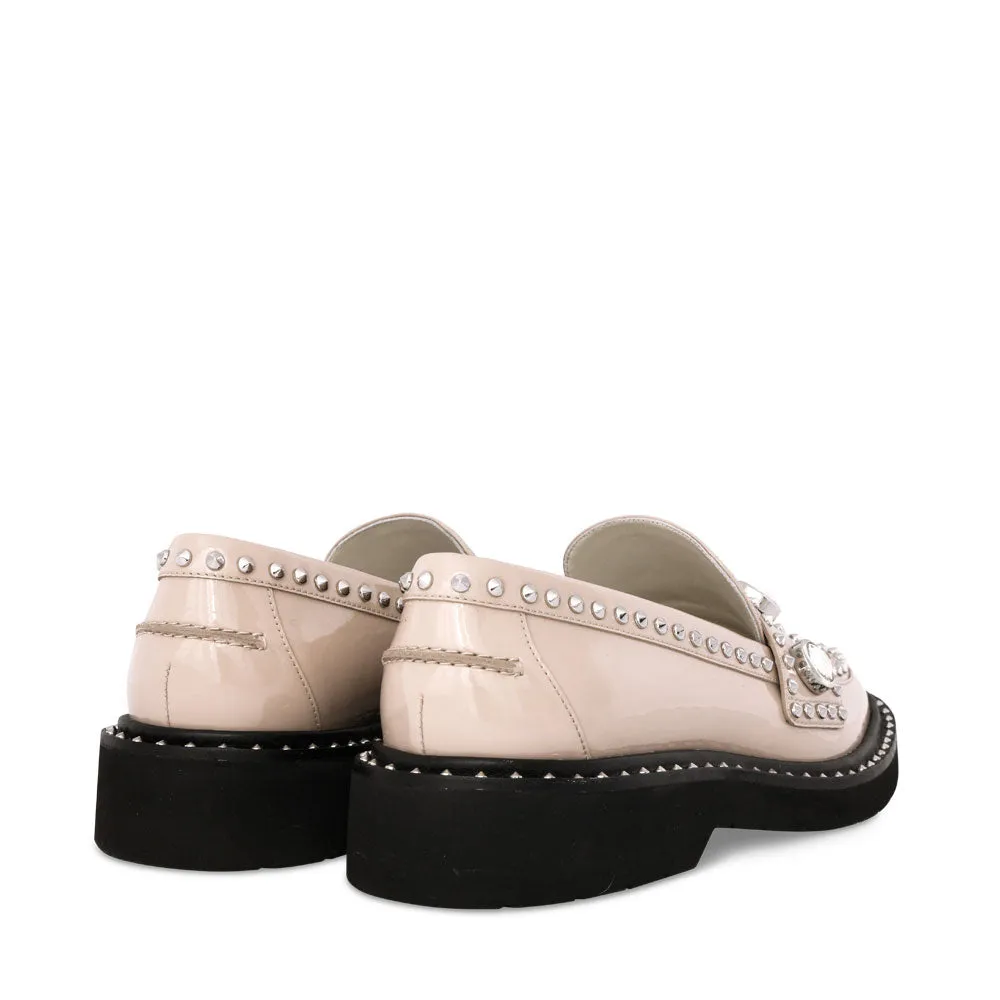 ZURY CLAY/SILVER LOAFER